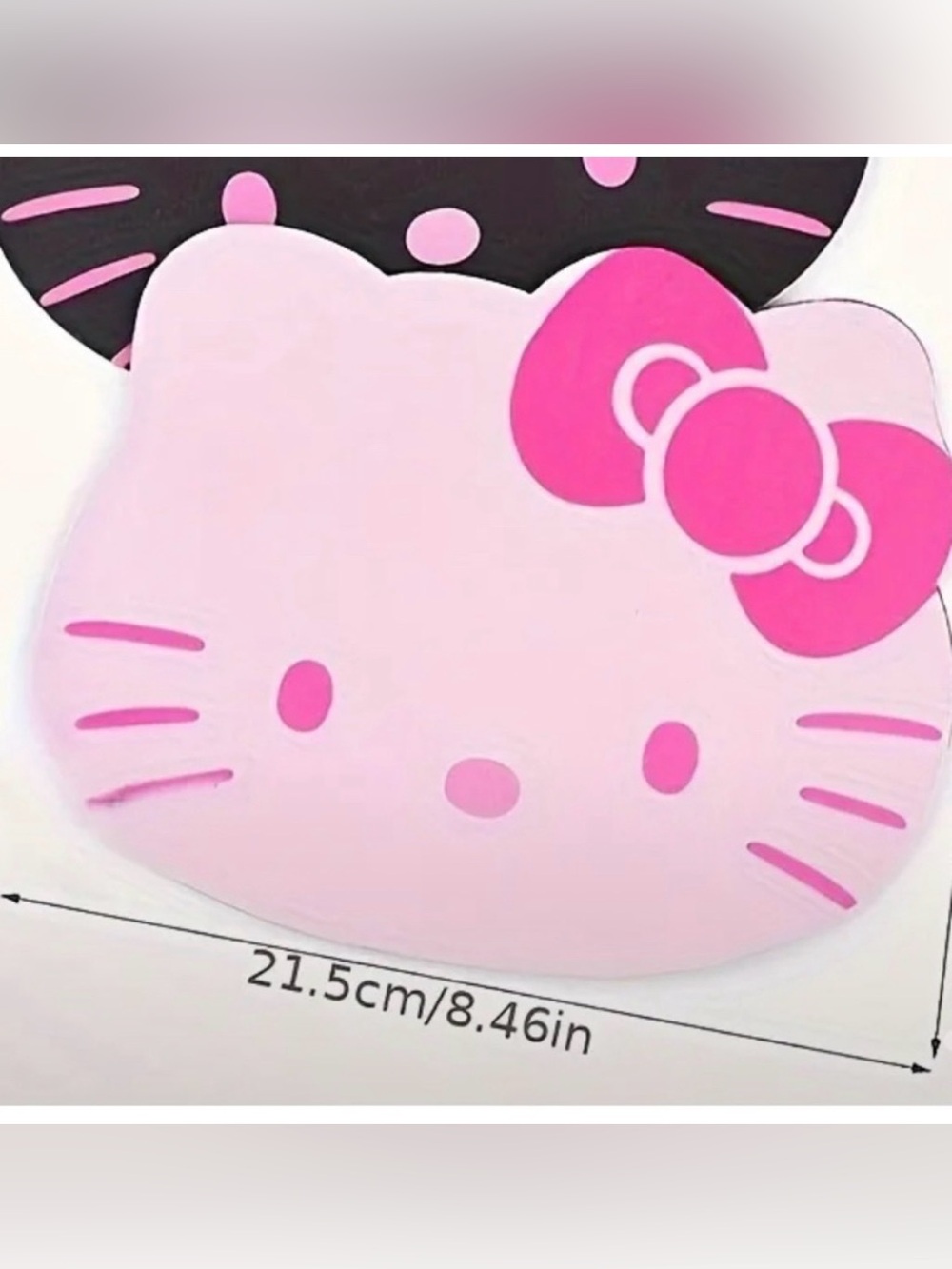 Hello Kitty Pink Bow Kids Accessory Mouse Pad - Picture 3 of 3